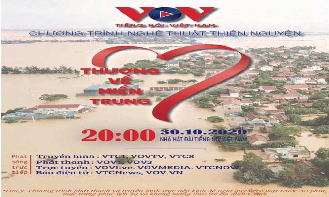 Chương trình nghệ thuật thiện nguyện "THƯƠNG VỀ MIỀN TRUNG"